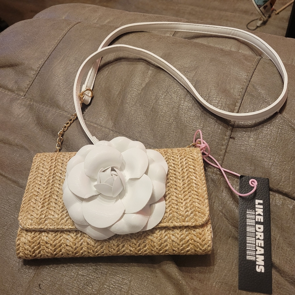 Like Dreams straw wallet bag